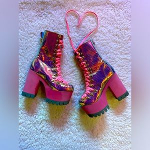 Platform Rave Boots